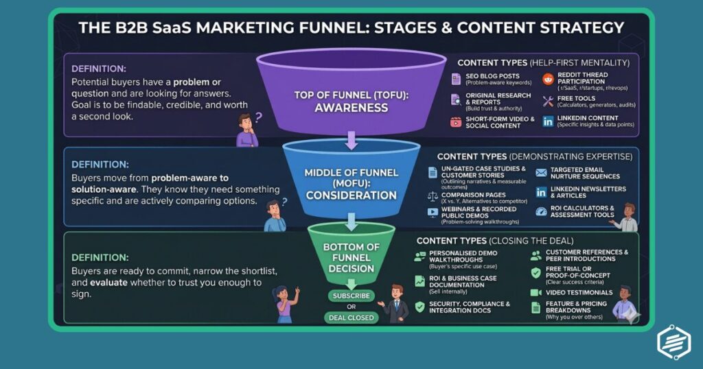 B2B SaaS Marketing Funnel